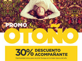 30% DESCUENTO EN EL ACOMPAÑANTE